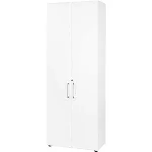 RENATUS - Büroschrank, 5 Fachböden, 6 Ordnerhöhen, weiß eurokraft pro