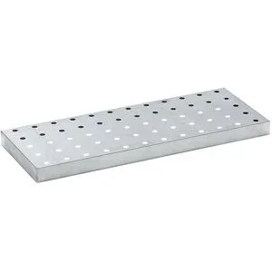 Lochblechrost, verzinkt, für LxBxH 940 x 370 x 60 mm eurokraft basic