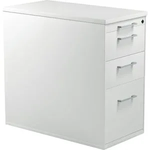 Schubladencontainer mit Sockel, Höhe 720 mm, 2 Materialschübe, 1 Hängeregistratur, lichtgrau / lichtgrau / lichtgrau mauser
