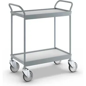 Ebinger 0034G Allzweckwagen Feststeller Stahl pulverbeschichtet Traglast (max.): 150 kg Silber-Grau