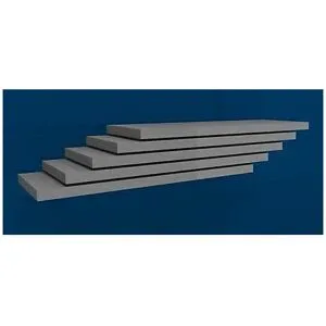 Fachboden, Breite 1000 mm, VE 5 Stk, Tiefe 400 mm, Traglast 200 kg, verzinkt hofe