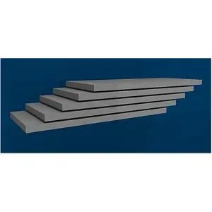 Fachboden, Breite 1000 mm, VE 5 Stk, Tiefe 500 mm, Traglast 125 kg, verzinkt hofe