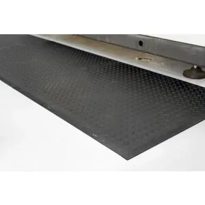 Anti-Ermüdungsmatte Comfort-Lok, aus Naturgummi, Randmatte, LxB 800 x 700 mm, VE 2 Stk COBA