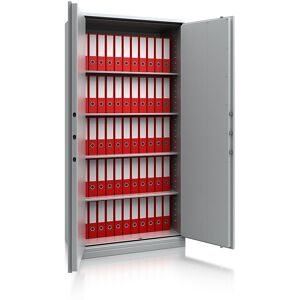 kaiserkraft Sicherheitsschrank LIGHT, leichte Bauart, HxBxT 1950 x 950 x 500 mm, lichtgrau