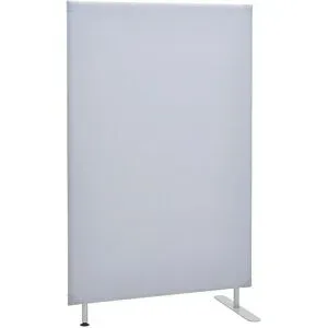 Schallschutz-Trennwand, Wandpaneel, HxB 1600 x 1000 mm, grau eurokraft pro