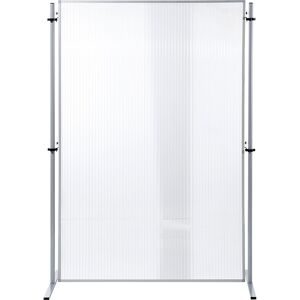 Funktions-Trennwand, Polycarbonat-Stegplatte, HxB 1800 x 1200 mm, VE 1 Stk eurokraft basic