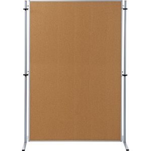 Funktions-Trennwand, Naturkork, HxB 1800 x 1200 mm, VE 2 Stk eurokraft basic