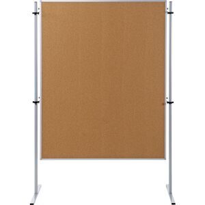 Funktions-Trennwand, Naturkork, HxB 1500 x 1200 mm, VE 2 Stk eurokraft basic
