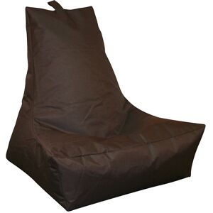 kaiserkraft Sitzsack LOUNGE, HxBxT 900 x 1000 x 800 mm, dunkelbraun