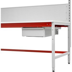 kaiserkraft Schublade, zur Untertischmontage, Innenmaß HxBxT 150 x 340 x 600 mm