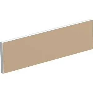 Tischtrennwand für Teamschreibtische, Breite 1200 mm, Bezug sand EasyDesk