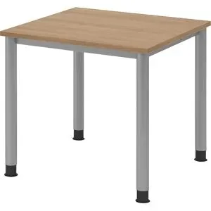Schreibtisch Office Braun Holz 80 cm - Farbe: Nussbaum - Material: Holzwerkstoff - Schreibtisch