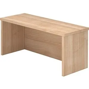 Thekenaufsatz Office Braun Holz 80 cm - Farbe: Nussbaum - Material: Holzwerkstoff - Thekenaufsatz