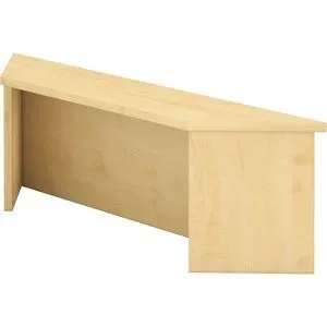 Thekenaufsatz Office Holz 113 cm - Farbe: Ahorn - Material: Holzwerkstoff - Thekenaufsatz