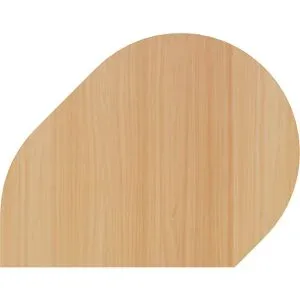 RENATUS - Ansatztisch, mit höhenverstellbarem Stützfuß, Buche / graphit eurokraft pro