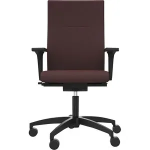 Bürostuhl CUBO Classic ZÜCO, Polster-Rückenlehne, rubinrot Züco