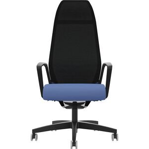 Bürostuhl Selvio 0146 ZÜCO, Netz-Rückenlehne, hellblau Züco