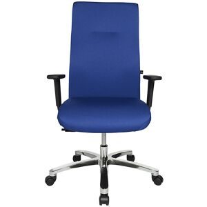 Bürostuhl BIGSTAR20, Punktsynchron-Mechanik, Tragfähigkeit 150 kg, blau Topstar