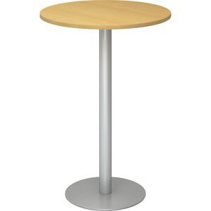 Besprechungstisch Office Braun Holz 80 cm - Farbe: buche - Material: Holzwerkstoff - Besprechungstisch