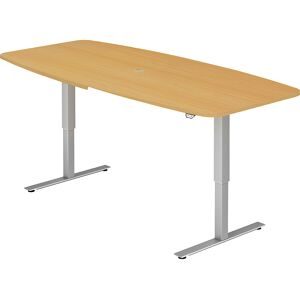 Hammerbacher Konferenztisch XMST22/6/5 Buche 1.050 x 2.200 x 830 mm