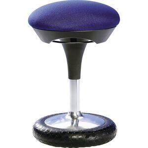 Hocker SITNESS, Sitz-Ø 420 mm, blau Topstar