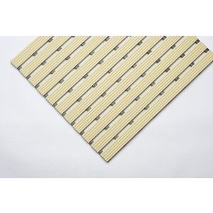 PVC-Profilmatte, pro lfd. m, Lauffläche aus Hart-PVC, rutschsicher, Breite 600 mm, beige EHA