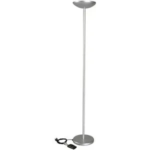 Stand-Halogen-Deckenfluter MAULsky, 120 W, dimmbar, silber MAUL