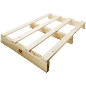 Einwegpalette, LxBxH 1200 x 800 x 112 mm, Traglast 1700 kg, ab 10 Stk ratioform economy