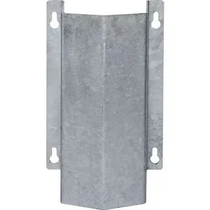 Anfahrschutz Leitbord aus Stahl, Materialstärke 6 mm, Höhe 150 mm, Länge 1200 mm Black Bull