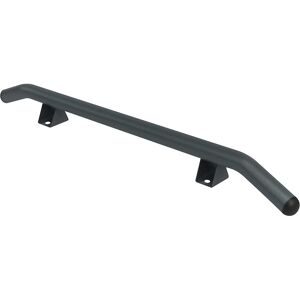 Radstopper, Stahl, LxH 2000 x 115 mm, Ø 60 mm, grau, verzinkt Mottez