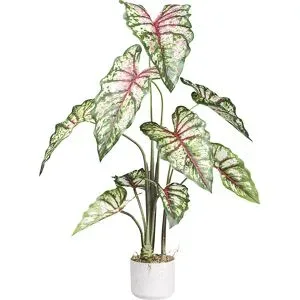 kaiserkraft Künstliche Pflanze Syngonium, Melamintopf, Höhe 1000 mm