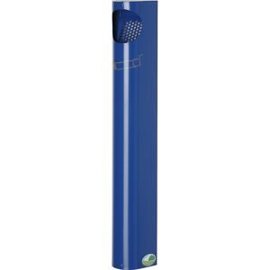 Wandascher, Stahl, 3,5 l, HxBxT 550 x 110 x 74 mm, enzianblau VAR
