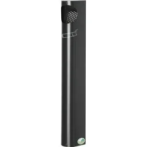 Wandascher, Stahl, 3,5 l, HxBxT 550 x 110 x 74 mm, anthrazit VAR