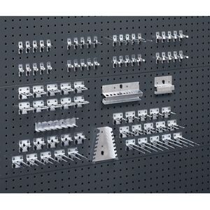 Werkzeughalter-Set, 74-teiliges Set, Set eurokraft pro