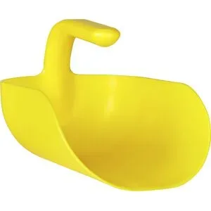 Handschaufel, ergonomisch, Volumen 2 l, VE 10 Stk, gelb Vikan