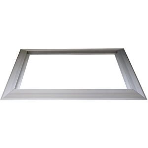 Aluminiumrahmen, abgeschrägt, für Aluprofilmatte, für LxB 585 x 385 mm Miltex
