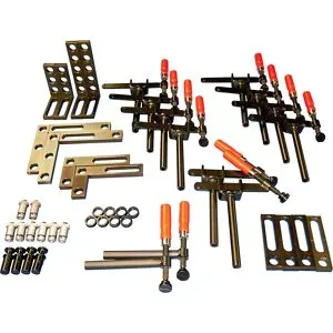 kaiserkraft Starter-Set Spannwerkzeuge, ohne Wagen, HxBxT 500 x 500 x 400 mm