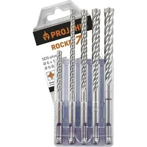 Hammerbohrer-Set ROCKET 7 SDS-plus, in Kunststoffbox, 5-tlg. Projahn