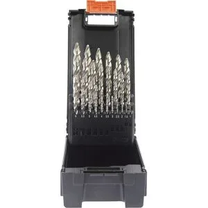 PROSTEP Spiralbohrer Set HSS-G, in Kassette, 25 Teile, Ø 1 - 13 mm Projahn
