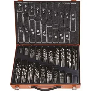 Spiralbohrer-Set ECO HSS-G, in Metallmagazin, 170 Teile Projahn