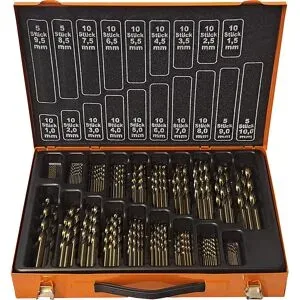 Spiralbohrer-Set ECO HSS-Co 5%, in Metallmagazin, 170 Teile Projahn
