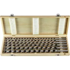 Schlangenbohrer-Set, in Holzkassette, Länge 460 mm Projahn