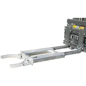 Fassgreifer, für 1 Fass, Tragfähigkeit 500 kg, verzinkt eurokraft pro