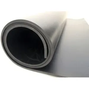 COBA Europe CRS00006C Industrie-Gummi (B x H) 1.4 m x 10 mm (Meterware) Schwarz