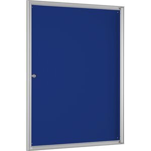kaiserkraft Schaukasten BASIC, für 9 x DIN A4, enzianblau