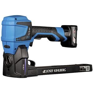 kaiserkraft Handverschlusshefter, mit LED-Statusanzeige und Crosslaser, akkubetrieben, für Klammern 15 - 18 mm