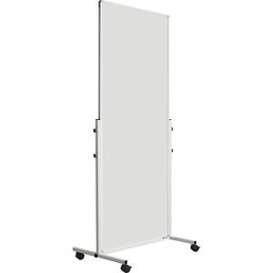 Whiteboard, mobil, Stahlblech, emailliert, HxBxT 1900 x 815 x 505 mm SMIT VISUAL