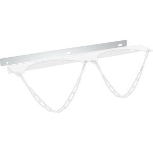 Gitterwand-Befestigungsblech, für Gasflaschen-Wandhalterung für Flaschen-Ø max. 140 mm, für 2 Flaschen, ab 3 Stk eurokraft basic