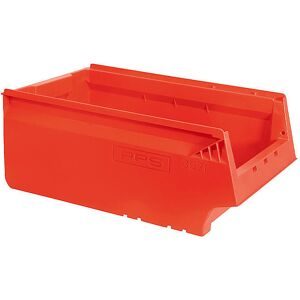 kaiserkraft Regalkasten, aus Recycling-PP, LxBxH 500 x 310 x 200 mm, rot, VE 8 Stk