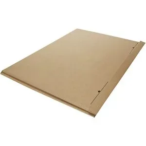 Flach-/Kalender-Pack, 1-wellig, Innen-LxBxH 1200 x 850 x 15 mm, braun, ab 50 Stk ratioform
